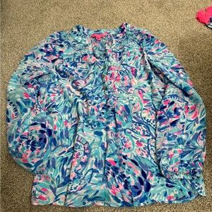 Silk Lilly Pulitzer Tunic
